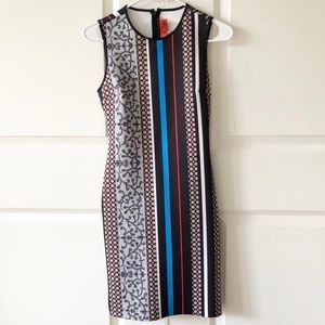 Clover Canyon Library Stripe Neoprene Tank Dress
